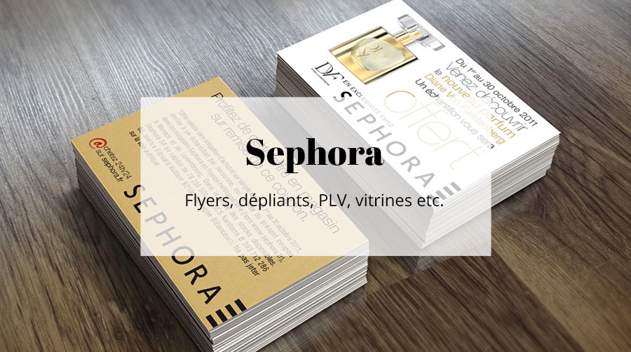 cartes de visite SEPHORA